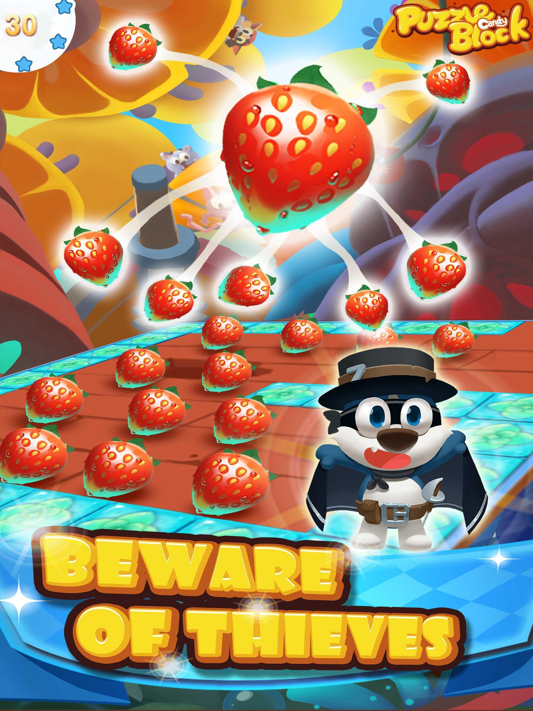 Puzzle Candy Block ゲームのスクリーンショット