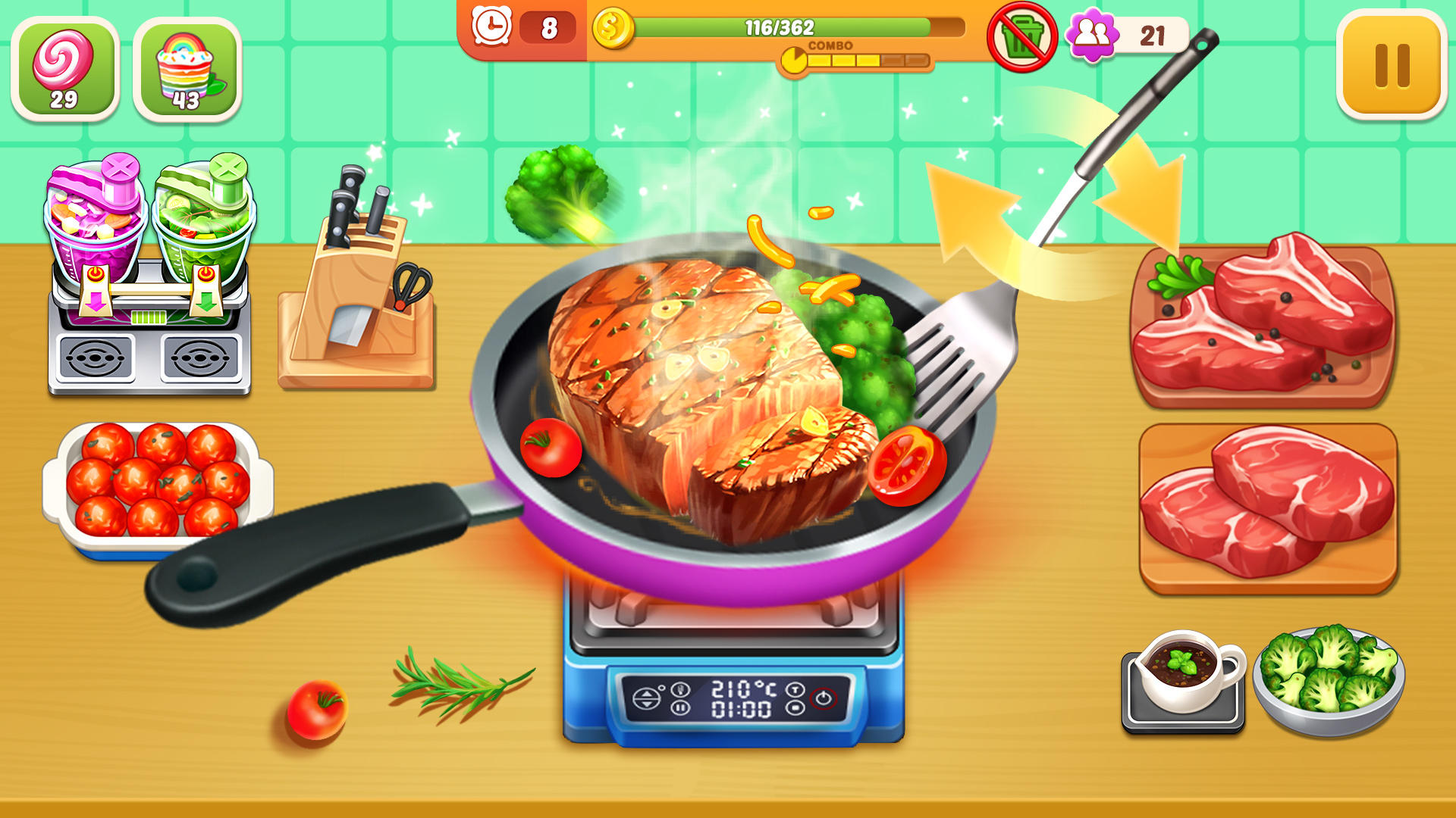 Crazy Chef: Cooking Race Game for Android - Download