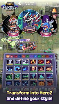 Pixel Heroes Adventure : MMO Game Screenshot