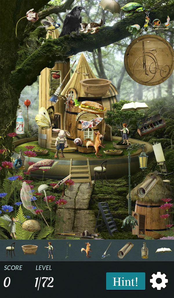 Hidden Object - Treehouse Free ภาพหน้าจอเกม