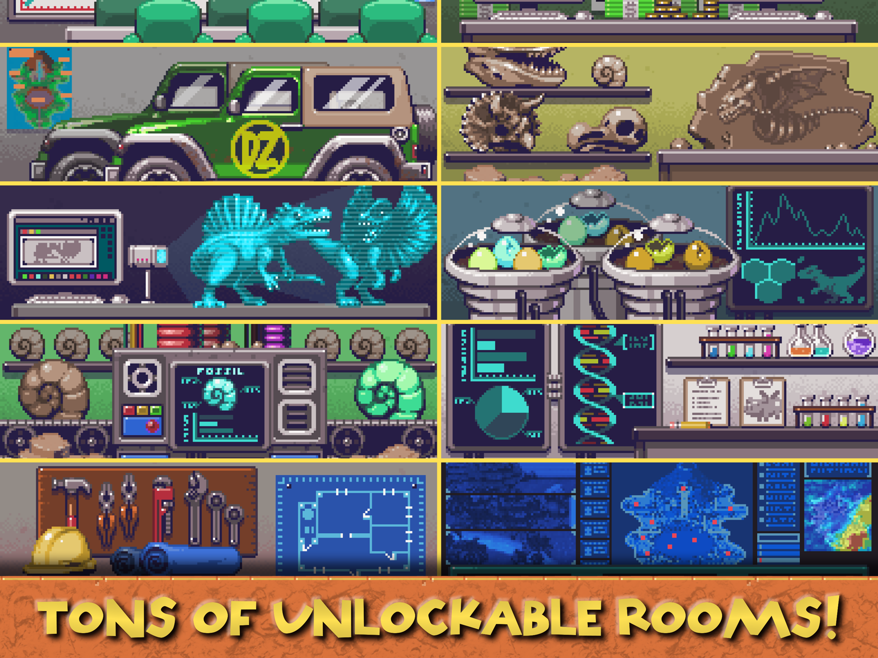 Idle Dino Zoo Game Screenshot