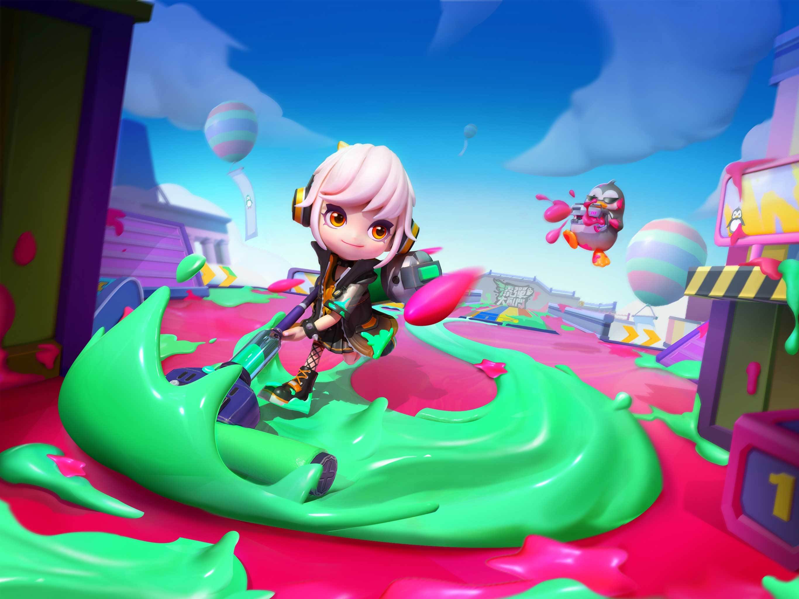 Screenshot of 漆彈大亂鬥