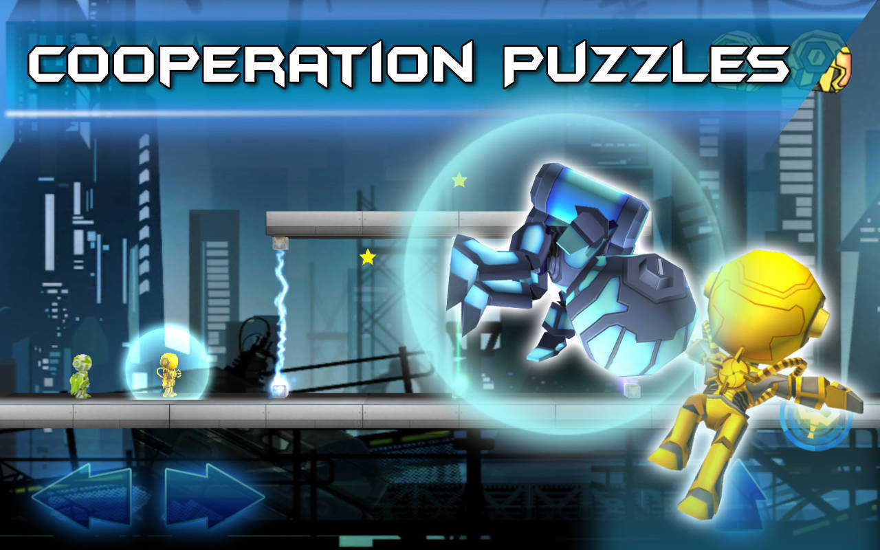 机器人兄弟重力版 Game Screenshot