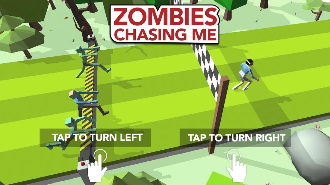 Zombies Chasing Me 게임 스크린 샷