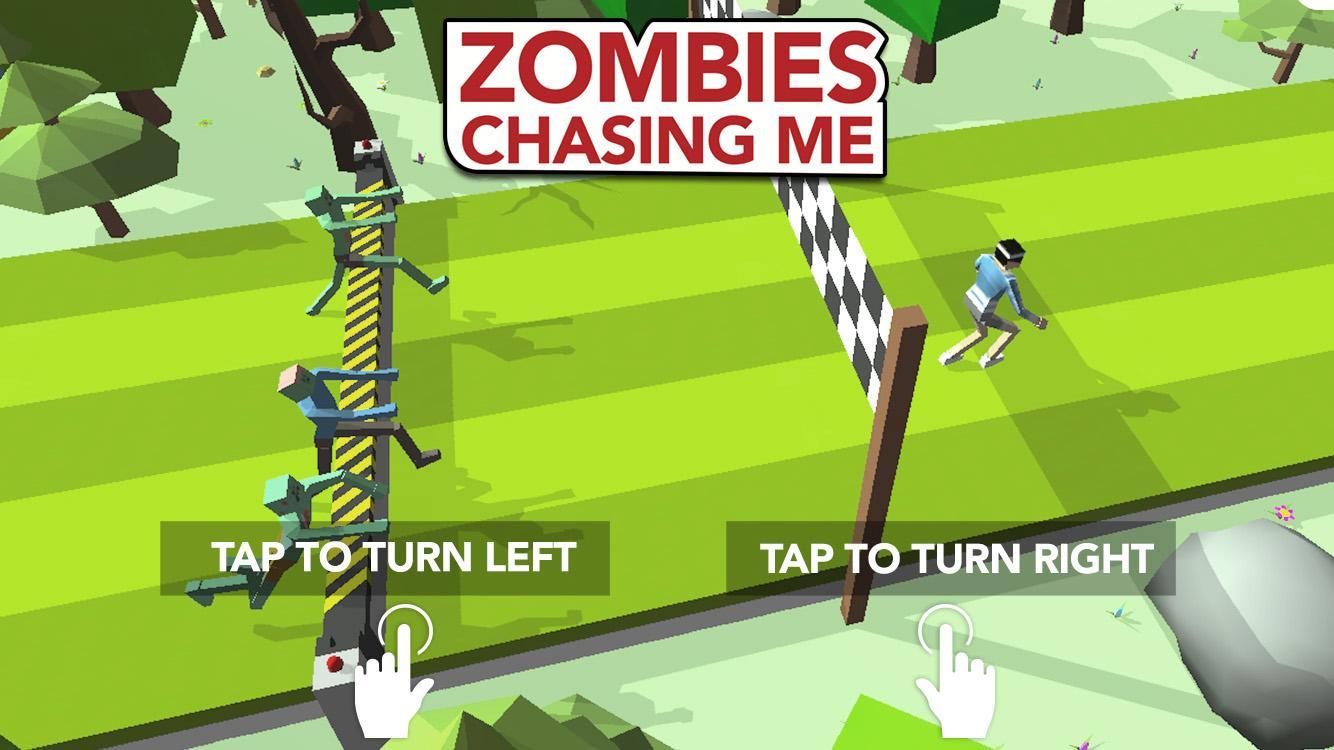Zombies Chasing Me Game Screenshot
