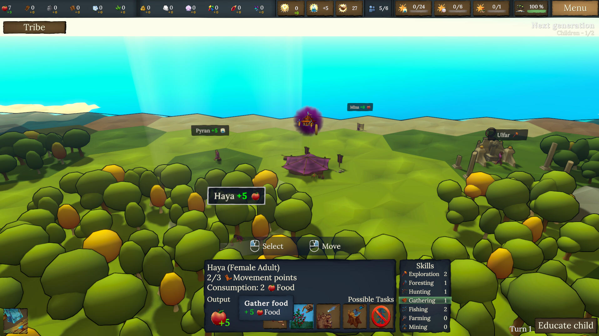 Island Dwellers screenshot game