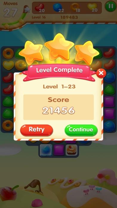 Captura de Tela do Jogo Doces mágicos