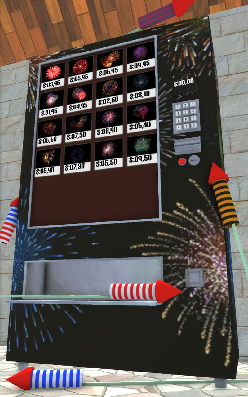 Screenshot 1 of 불꽃놀이 자판기 NY 1,0