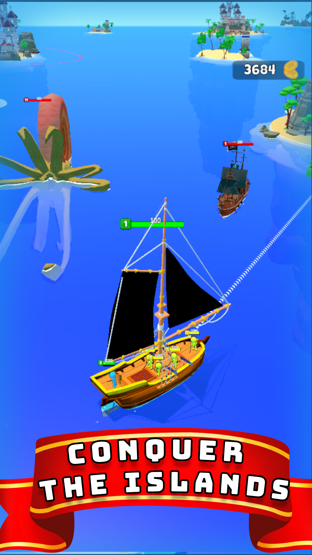 Captura de Tela do Jogo Pirate Domination