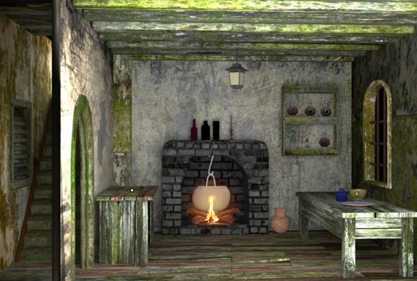 Mystery Zombie House Escape Game Screenshot