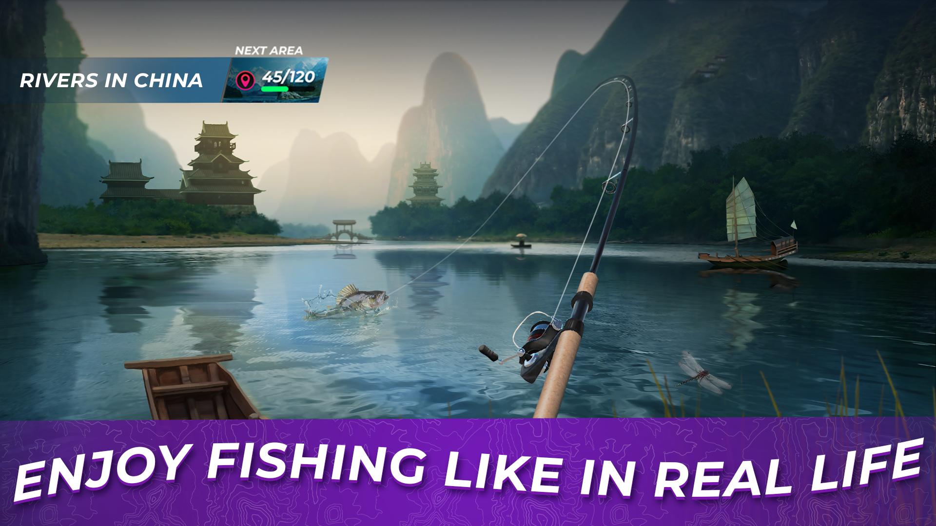 Fishing Rival: Fish Every Day! Game Screenshot