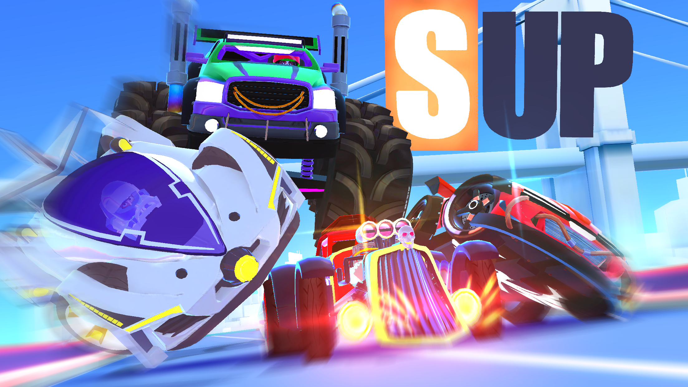 SUP Multiplayer Racing Games ภาพหน้าจอเกม