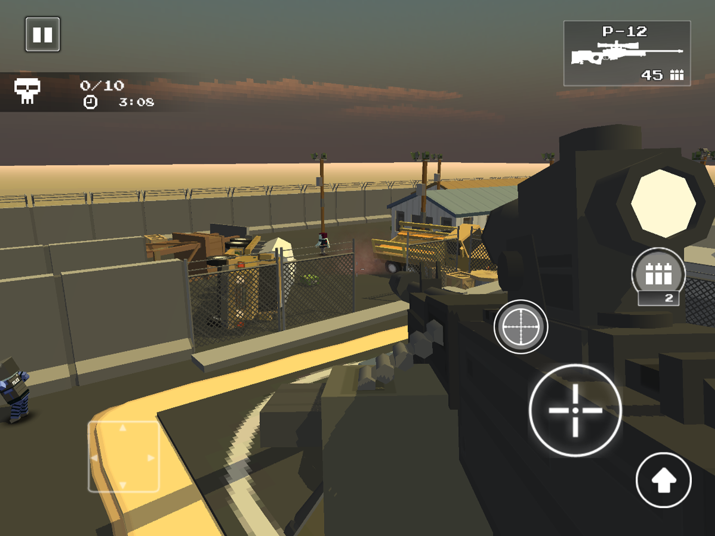 Pixel Sniper 3D - Z Game Screenshot