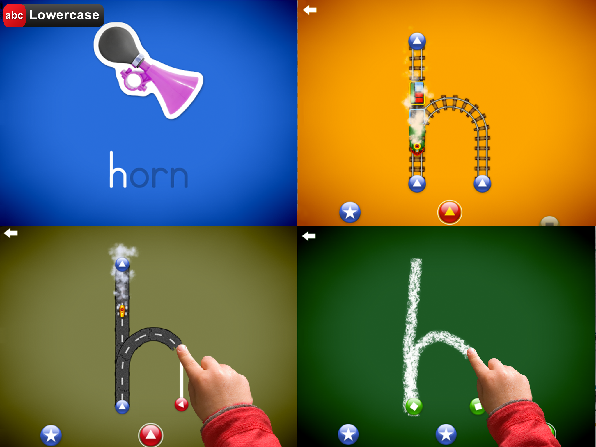 Captura de Tela do Jogo LetterSchool - learn write abc