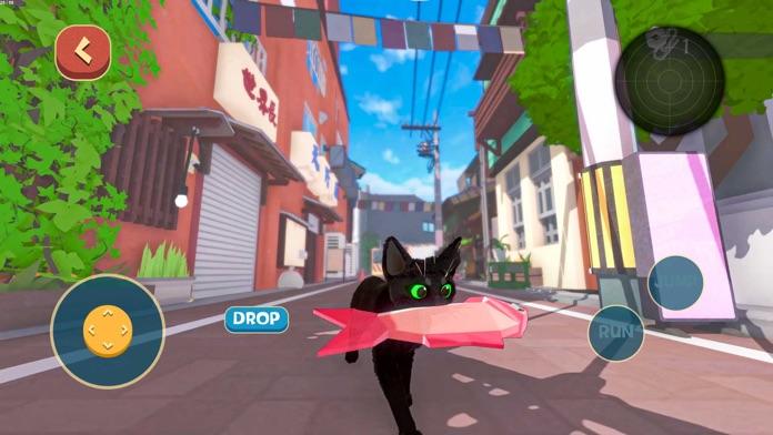 Little Kitty Lost in Big City Game Screenshot