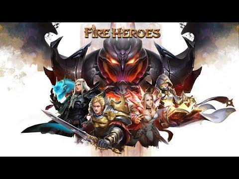 Screenshot of the video of Fire Heroes: Bring the war to the summoners world