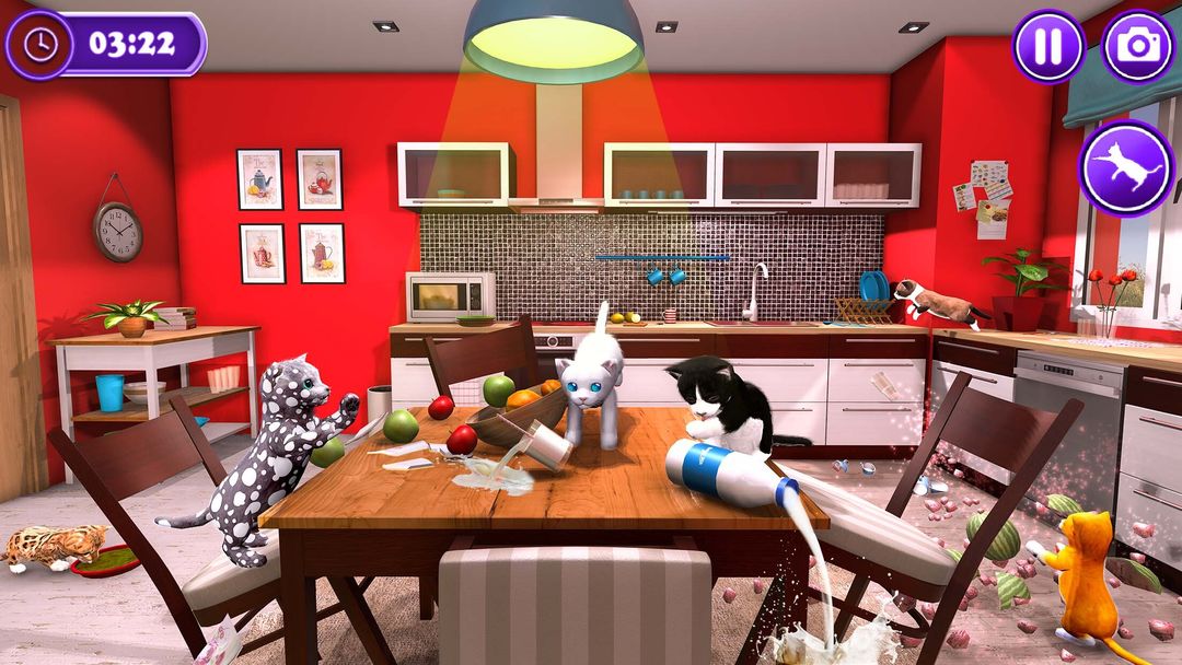 寵物貓模擬器貓遊戲遊戲截圖