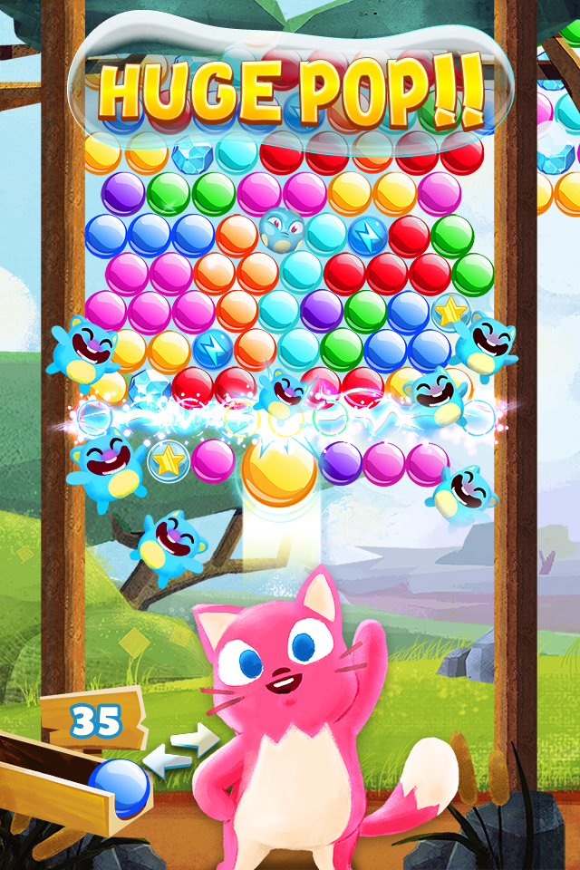 Bubble Mania: Halloween Game Screenshot