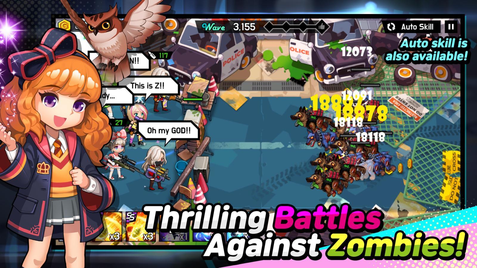 Girl's War Z Game Screenshot