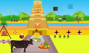 Escape Pongal Game Screenshot