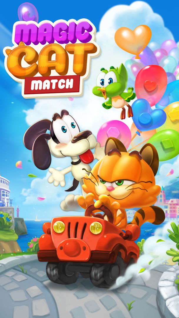 Screenshot of Magic Cat Match