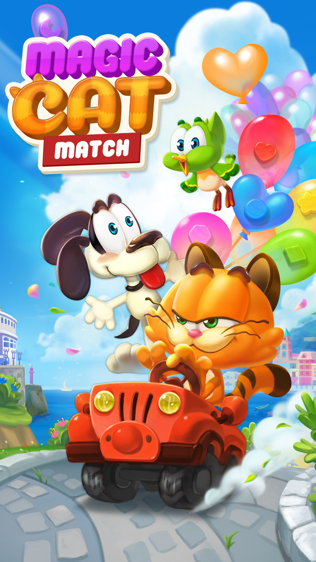 Magic Cat Match Game Screenshot