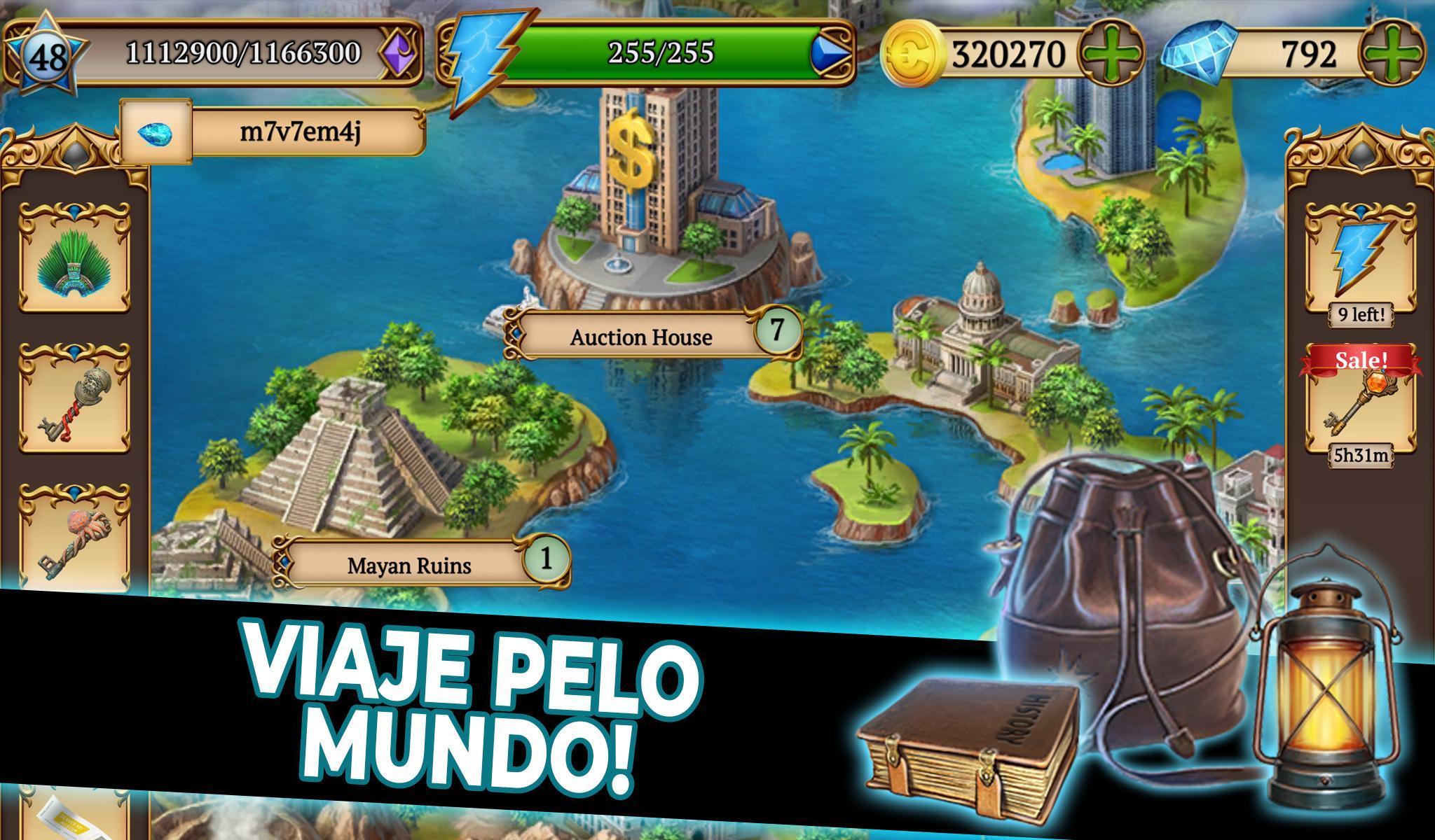 Captura de Tela do Jogo Treasure Match 3