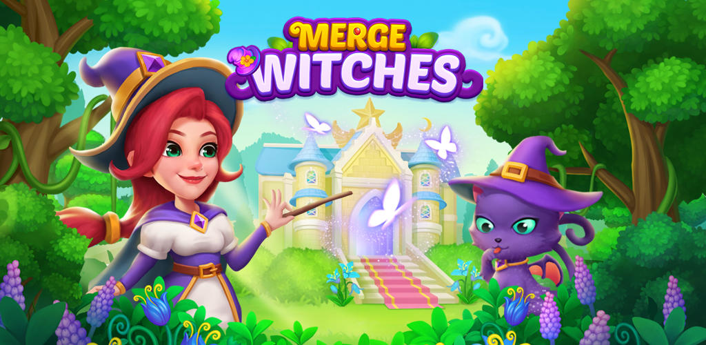 Banner of Merge Witches-Match Puzzles 