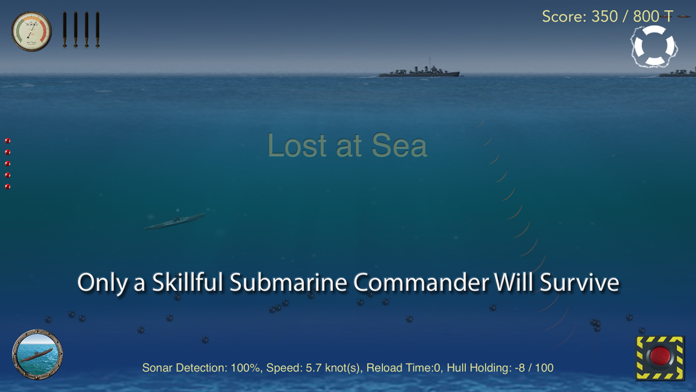U-Boat Commander II Game Screenshot