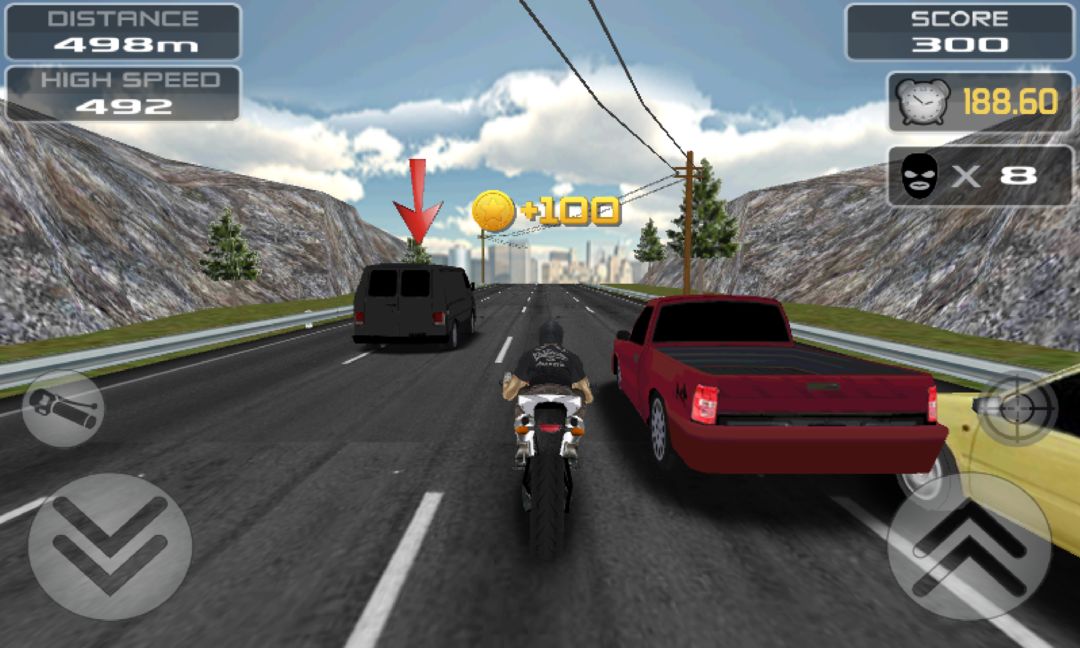 MOTO KILL 3D screenshot game