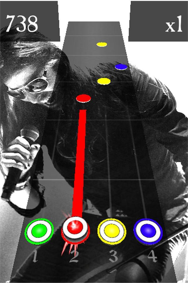 Be a Rock Hero - 9 Lagrimas ภาพหน้าจอเกม