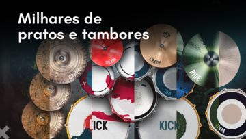 Captura de Tela do Jogo Real Drum: bateria eletrônica