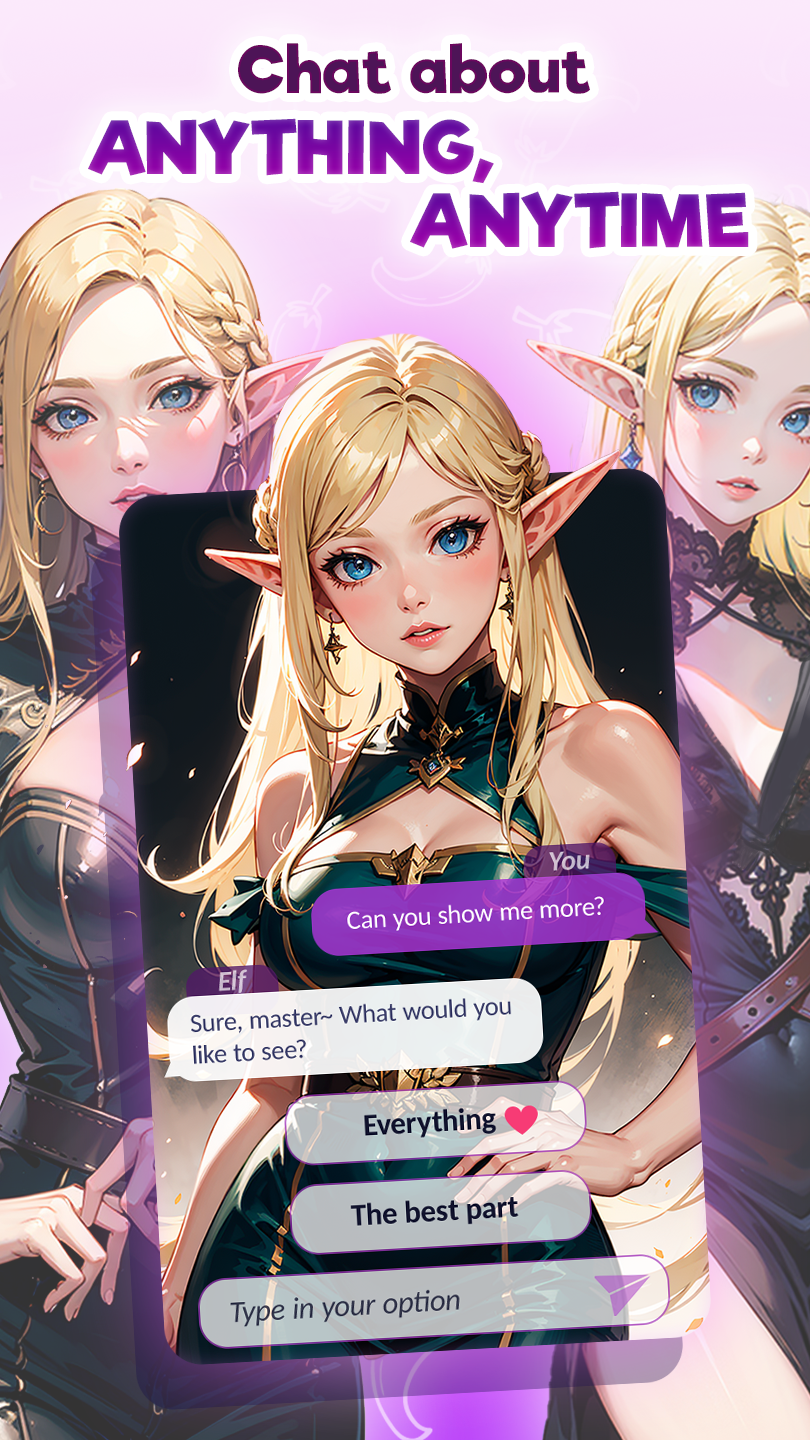 Screenshot of Anime Dating - AI Chat