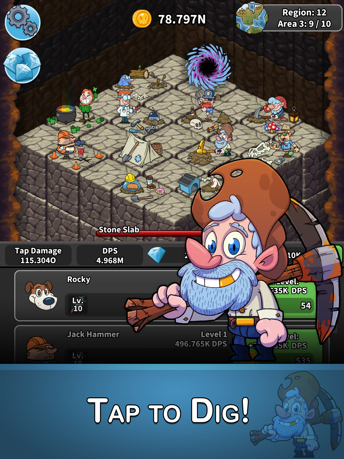 Tap Tap Dig: Idle Clicker Game android iOS apk download for free-TapTap