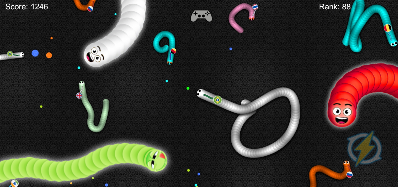 Worms Zone io Cobra Voraz versão móvel andróide iOS apk baixar  gratuitamente-TapTap