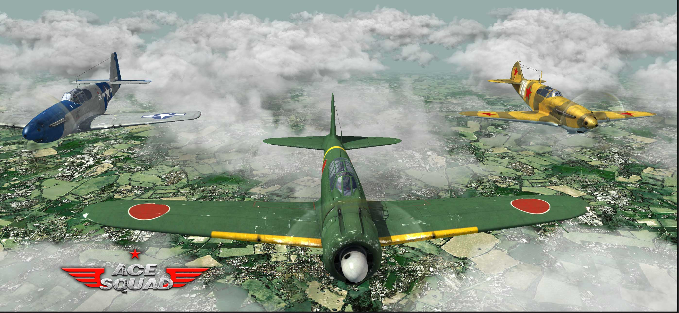 WW2 warplanes: Squad of Heroes Game Screenshot