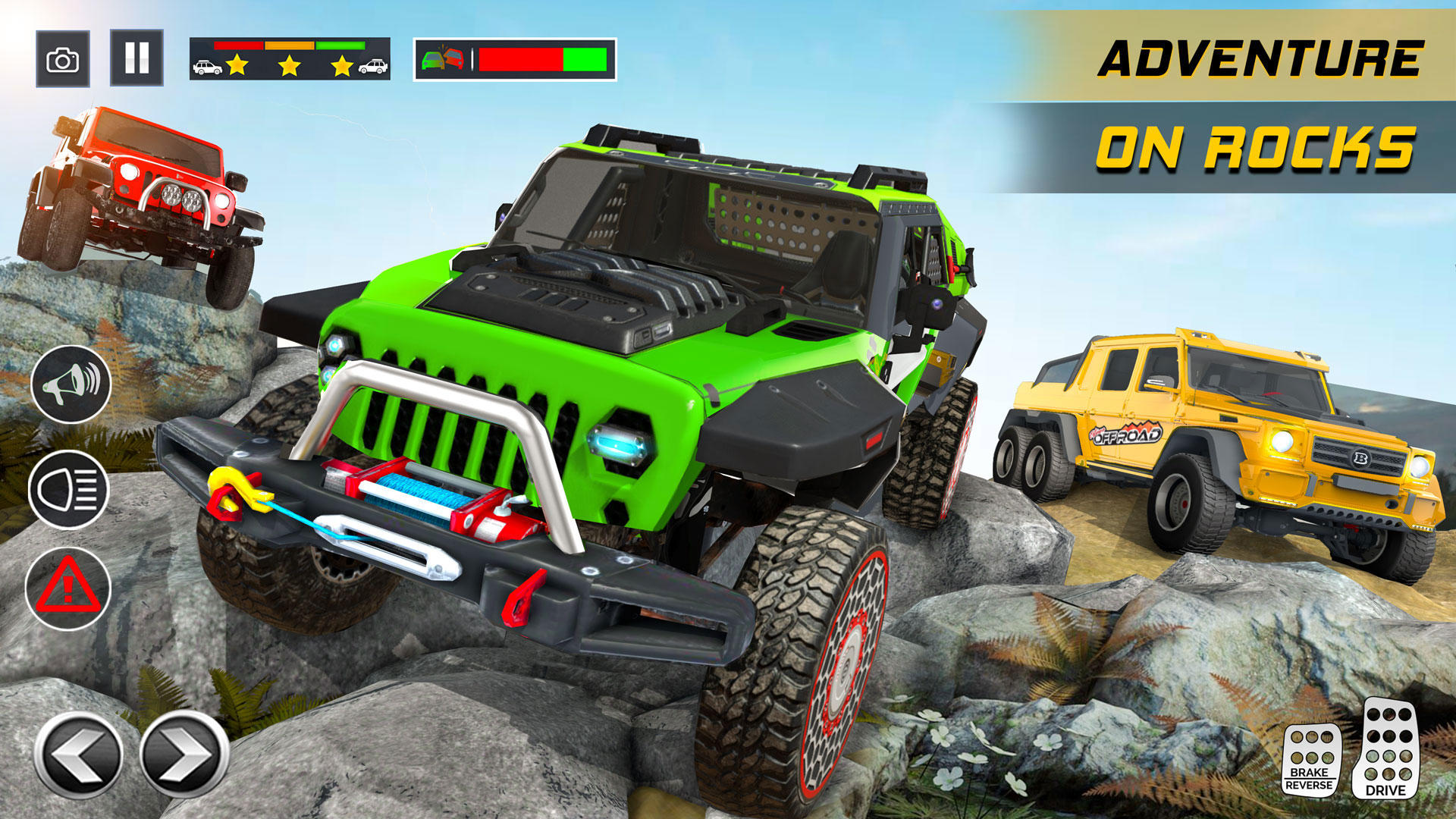 Offroad SUV Mud Truck Driving Game Screenshot