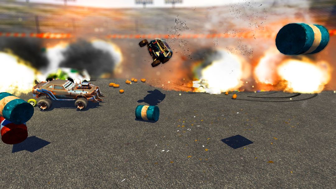 Demolition Derby Mad Car Crash screenshot game