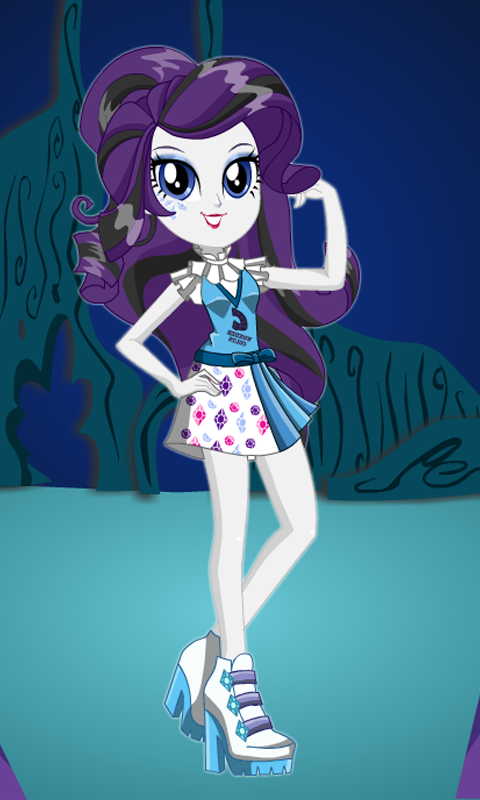 Dress up Rarity Game Screenshot