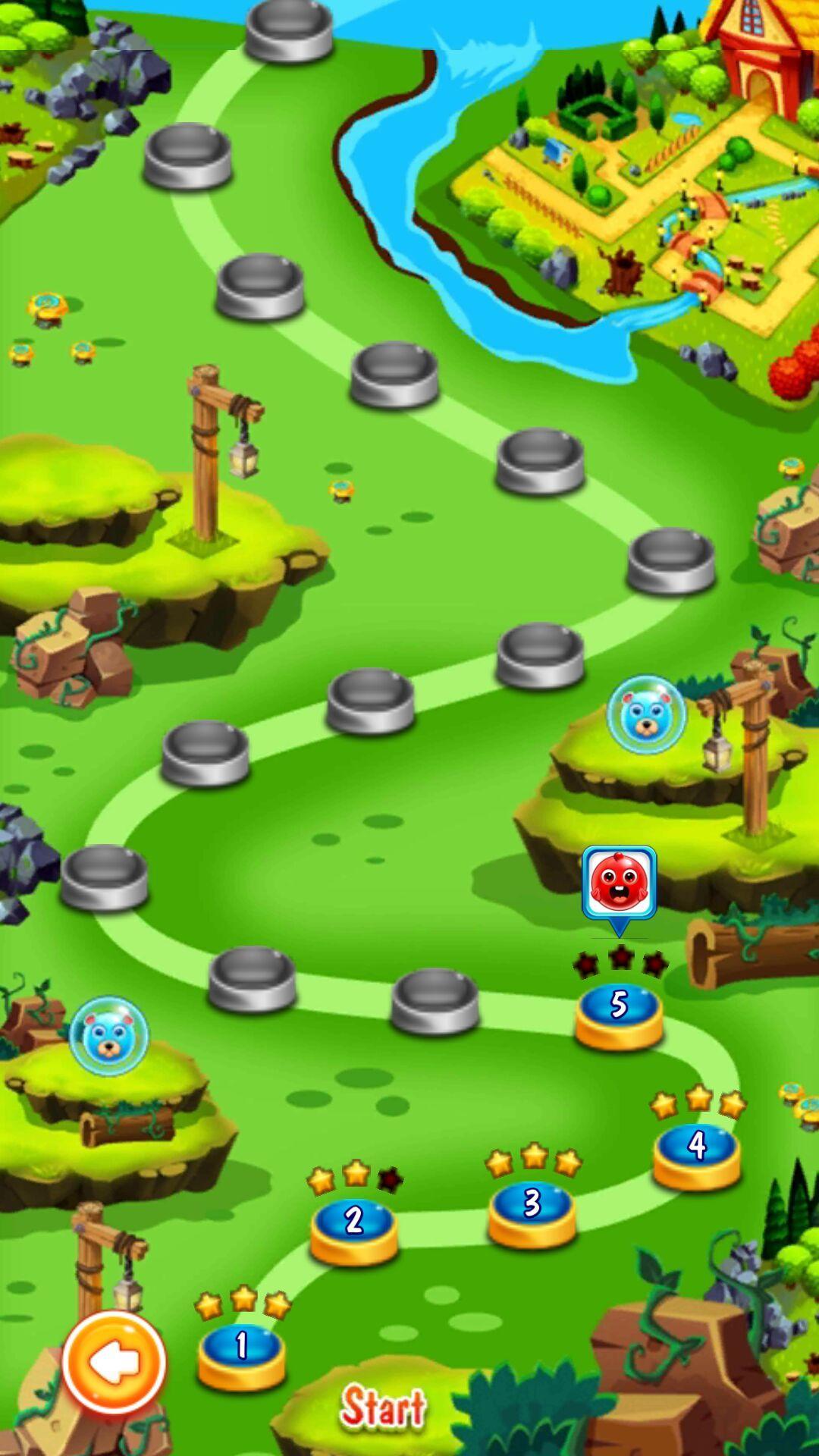Captura de Tela do Jogo Bubble Shooter