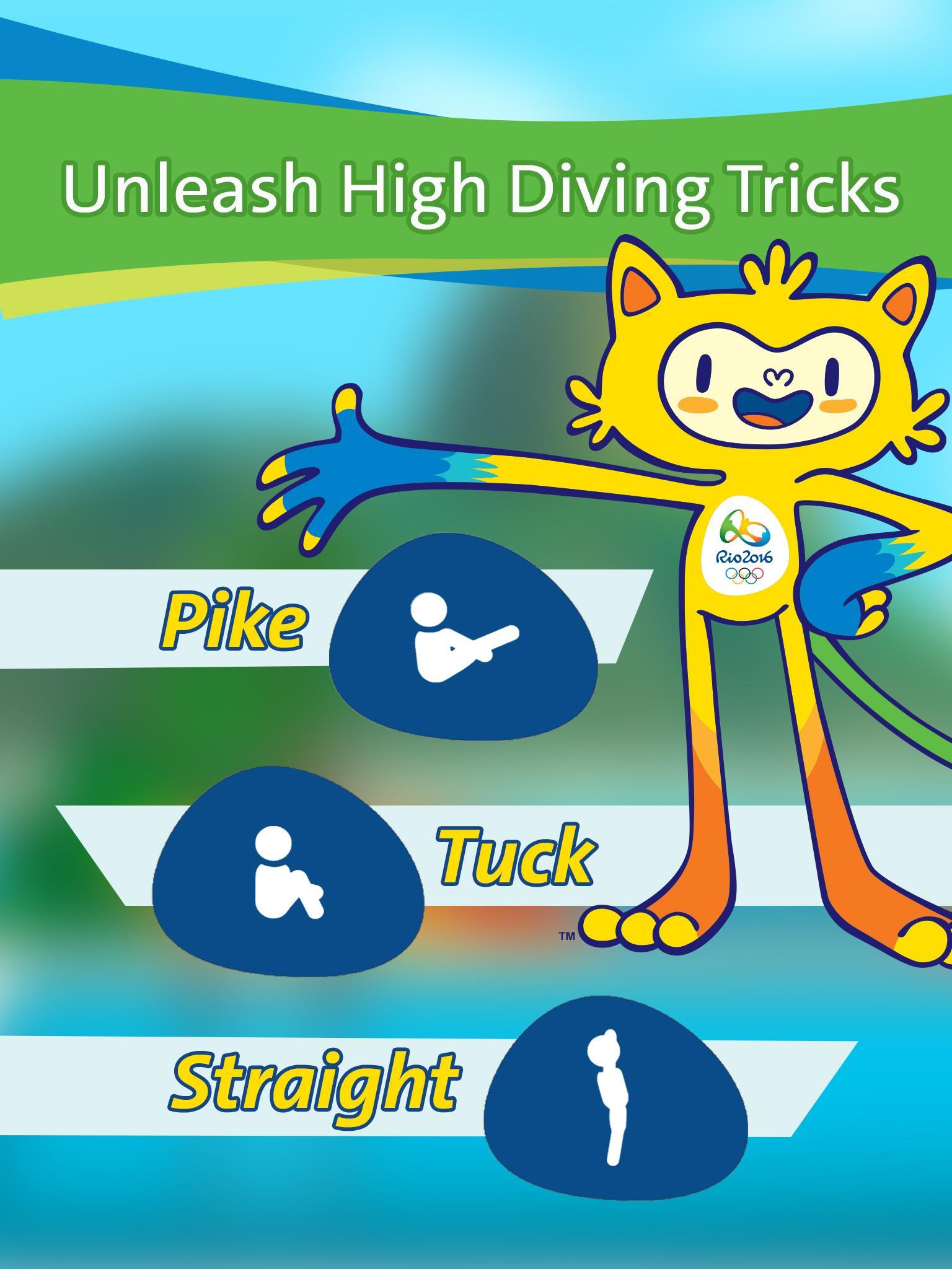 Rio 2016: Diving Champions Game Screenshot