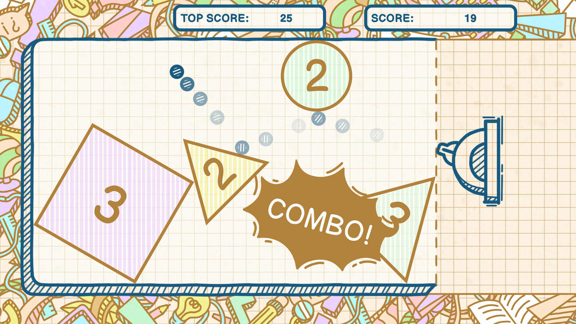 Geometry Shooter Game Screenshot