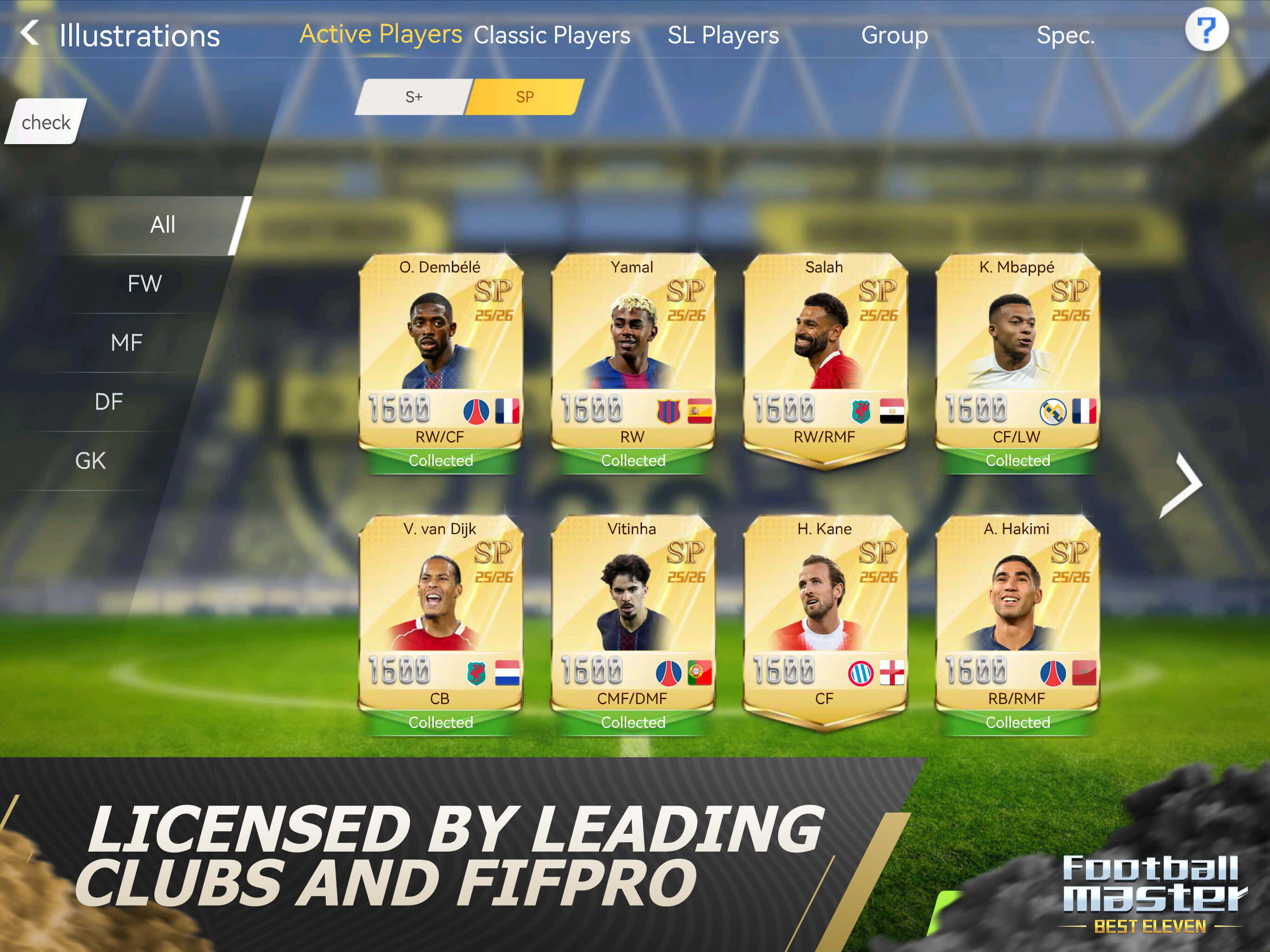 Cuplikan Layar Game Football Master