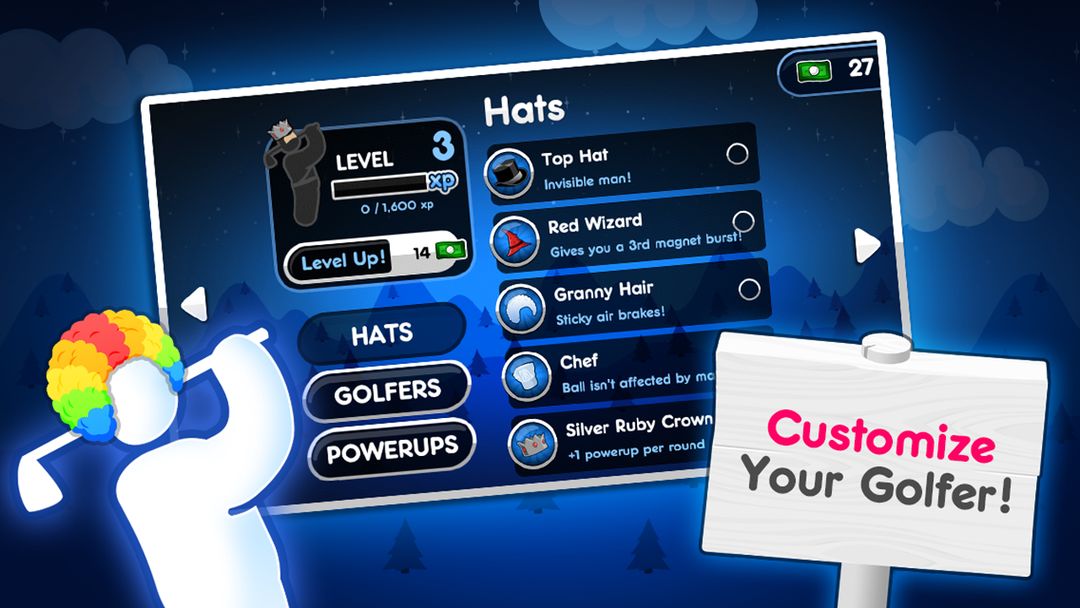 Screenshot of Super Stickman Golf 2