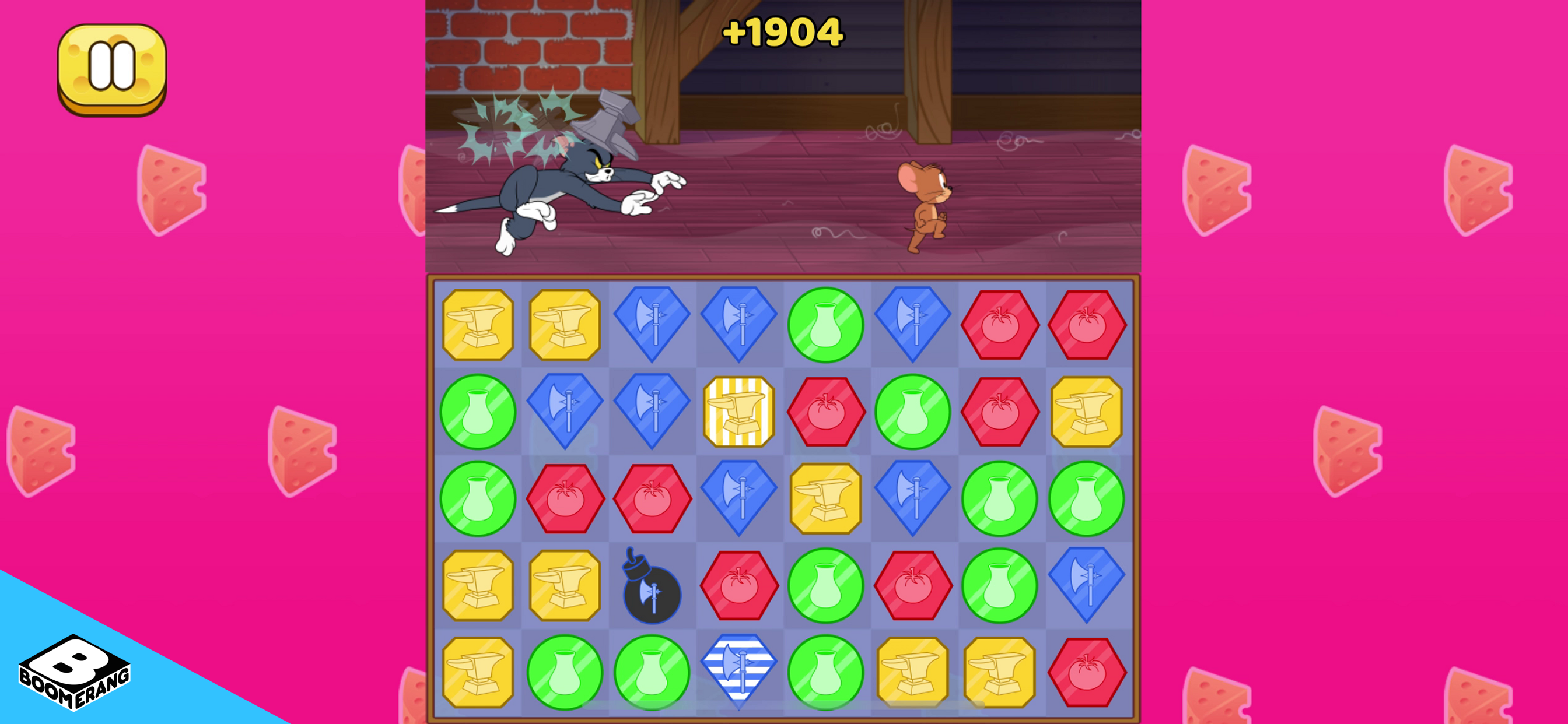 Tom & Jerry: Mouse Maze Game Screenshot