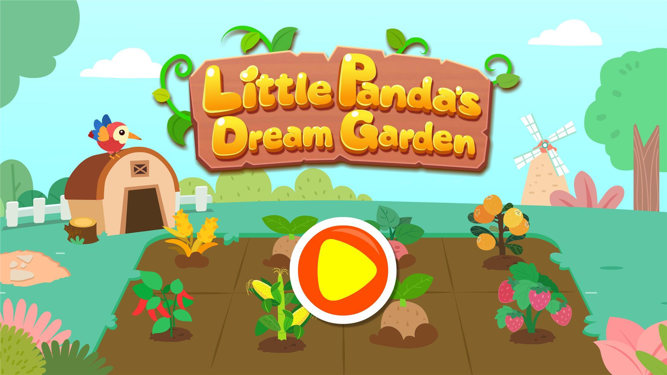 Little Panda's Dream Garden Game Screenshot