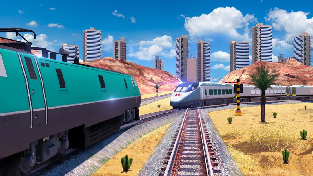 Train Driving Simulation Game ภาพหน้าจอเกม