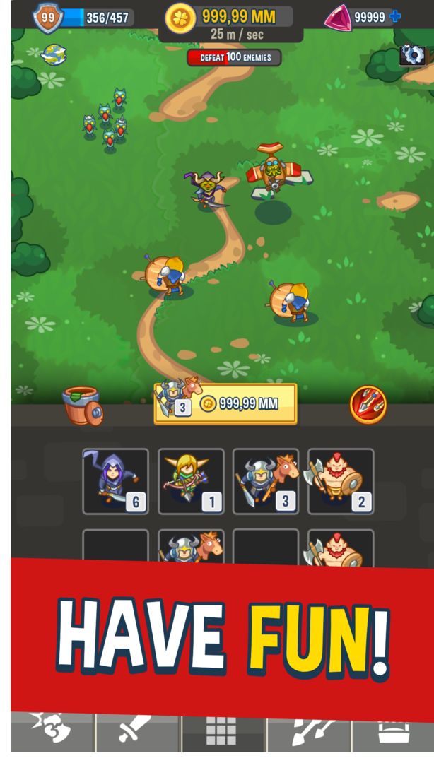 Screenshot of Merge Kingdom