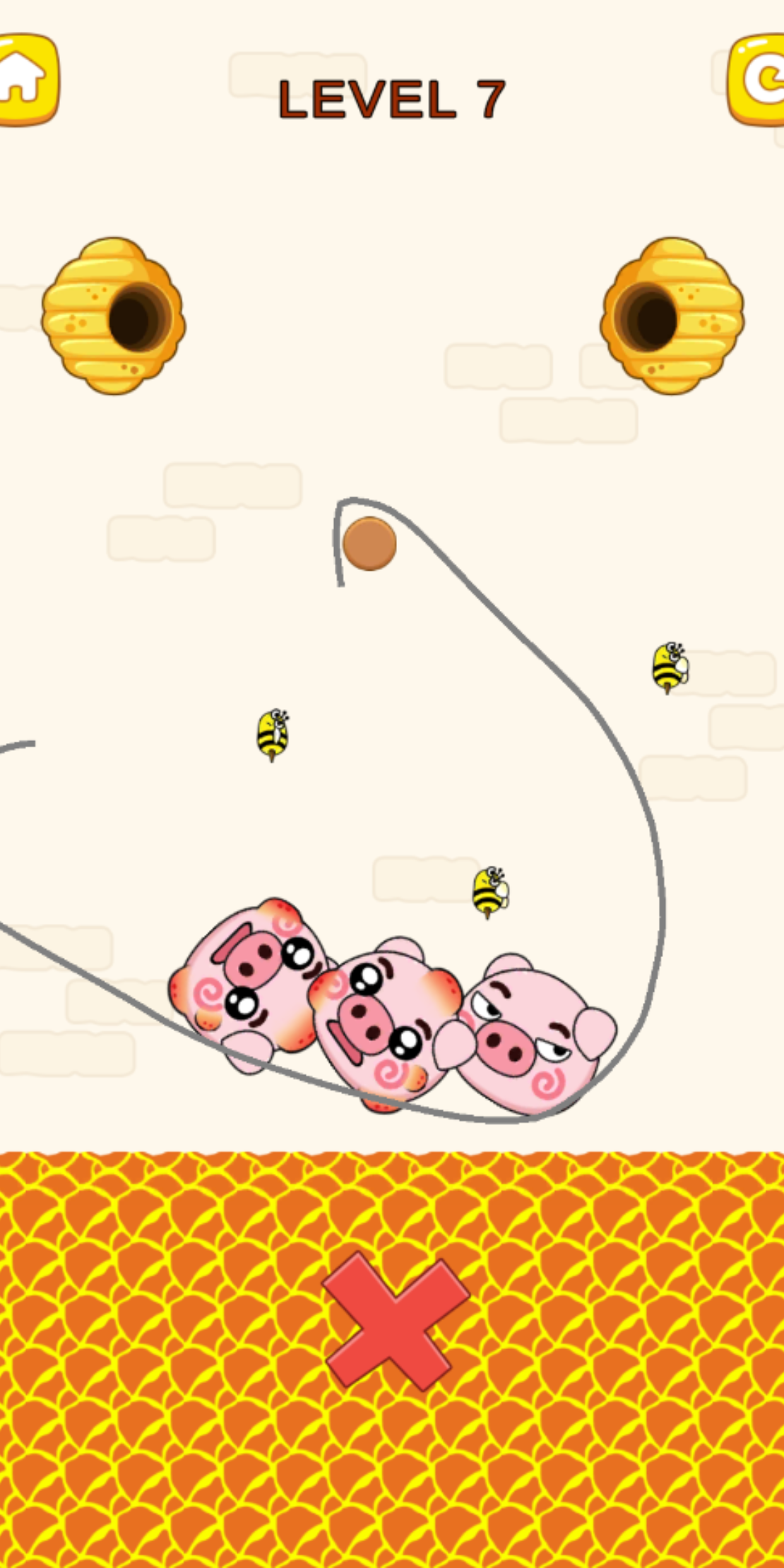 Cuplikan Layar Game Save Piggy The Lovely Pig
