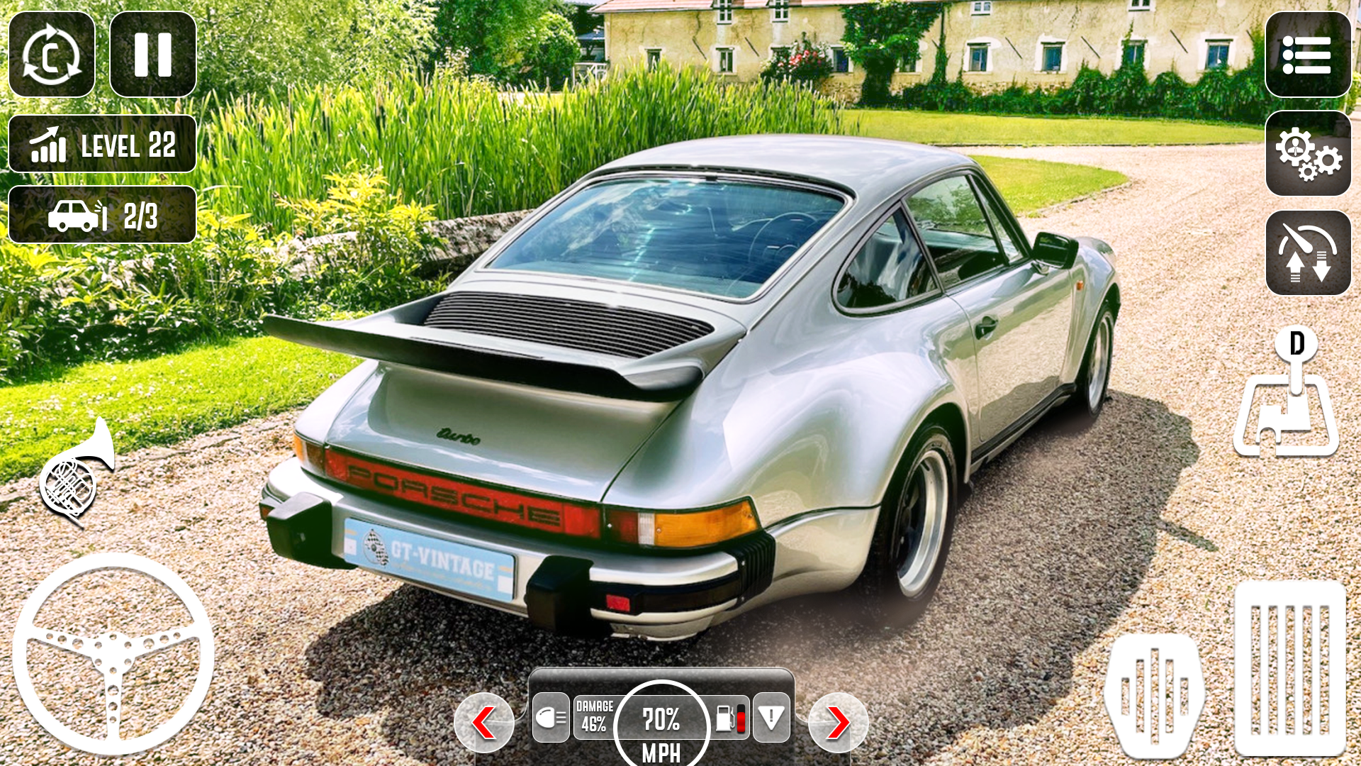 Screenshot of Super Sports Car Parking Games